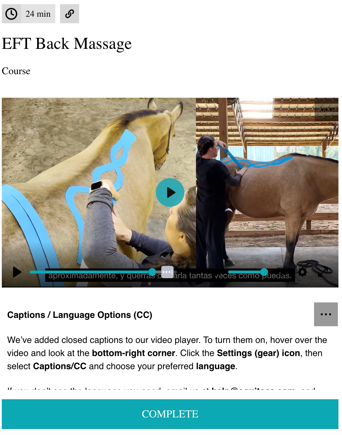 Fascia Release for Horses: Why Manual Work Can’t Compete With 24/7 Functional Taping