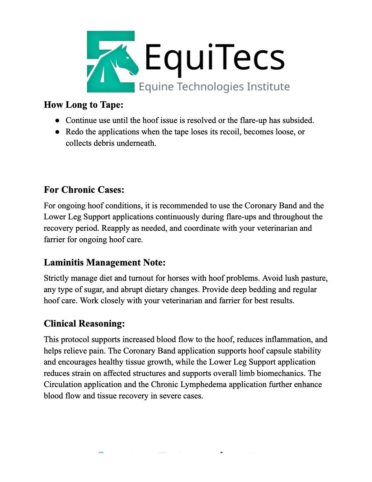 EquiTecs Protocols