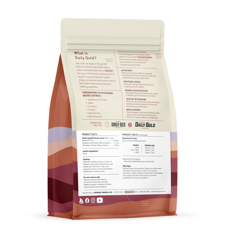 Daily Gold® Mood Support - Horse Gut Supplement