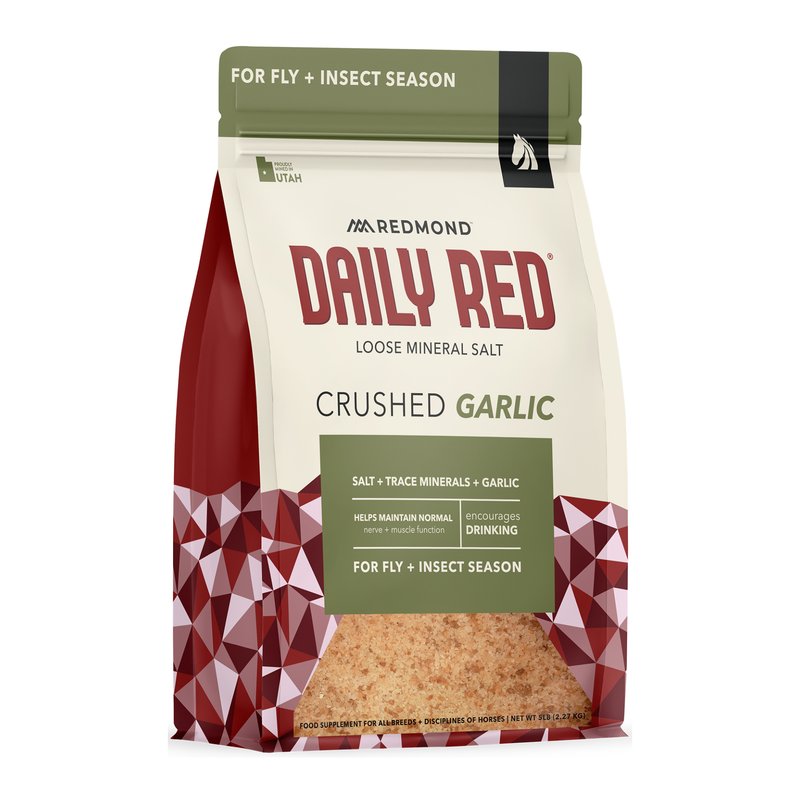 Daily Red® Crushed™ Garlic - Mineral Supplement for Horses