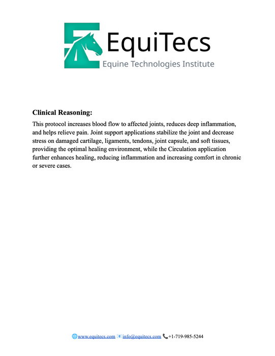 Arthritis/Degenerative Joint Disease Protocol