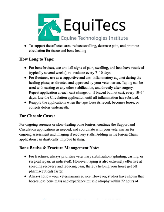 Bone Bruise & Fracture Protocol