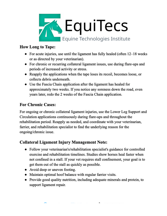 Collateral Ligament Injuries Protocol