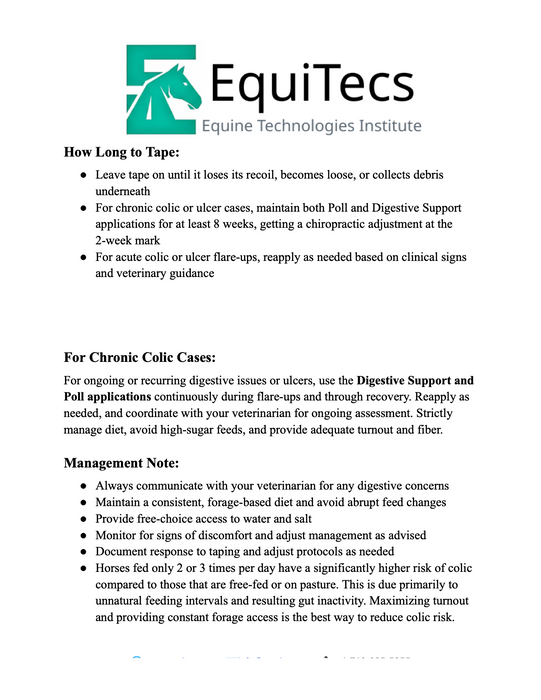 Digestive/Colic & Gastric Ulcer Support Protocol