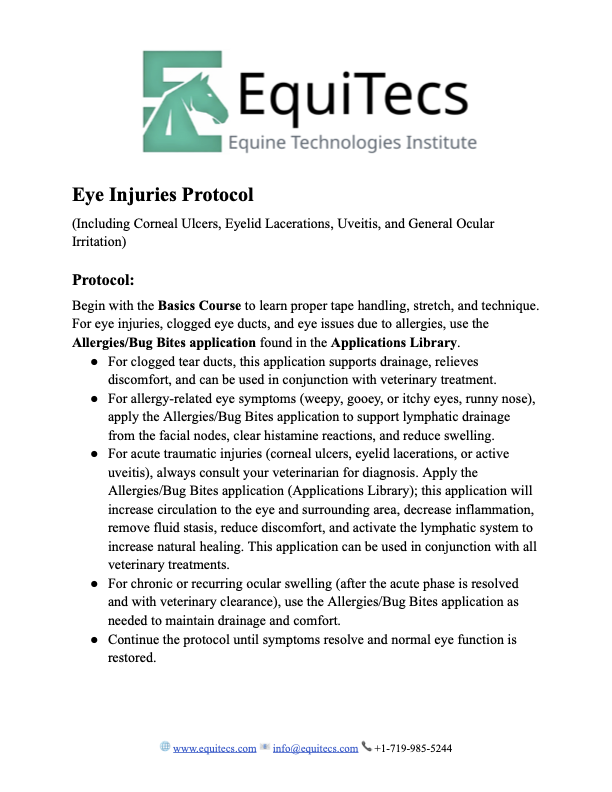 Eye Injuries Protocol