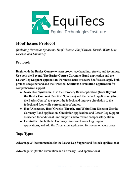 Hoof Issues Protocol