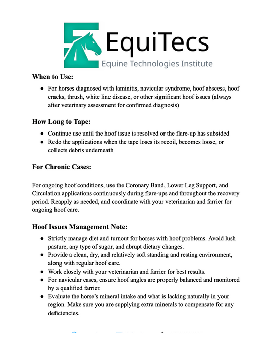 Hoof Issues Protocol