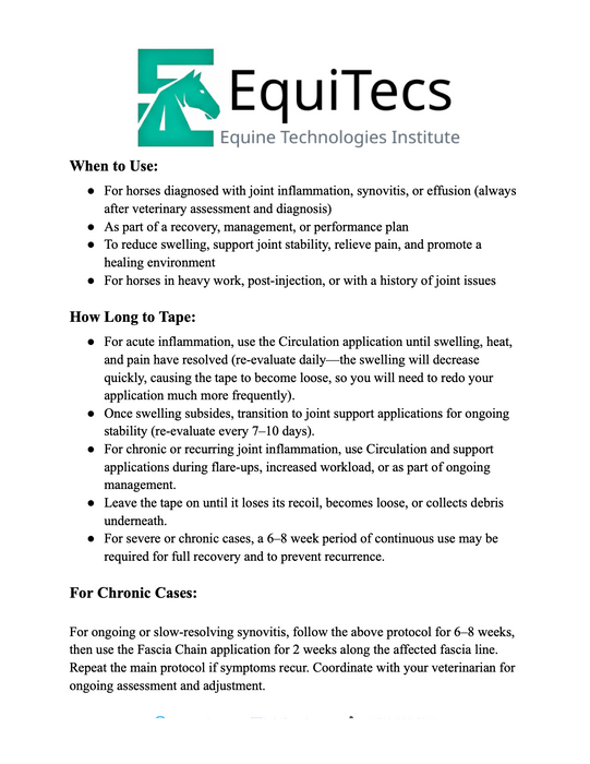 Joint Inflammation/Synovitis Protocol