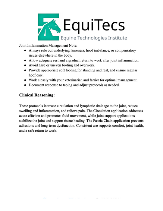 Joint Inflammation/Synovitis Protocol