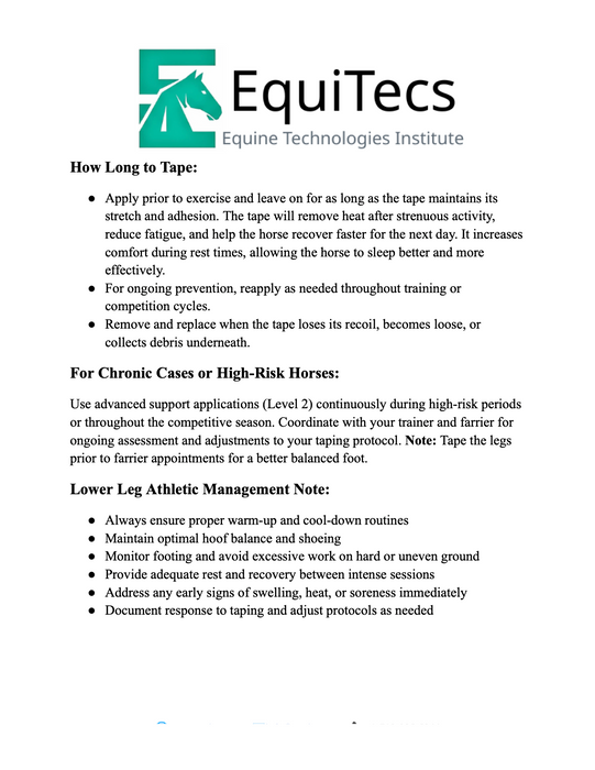 Lower Leg Injury Prevention & Athletic Support Protocol