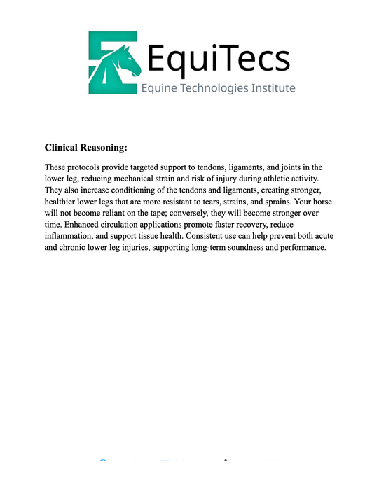 Lower Leg Injury Prevention & Athletic Support Protocol