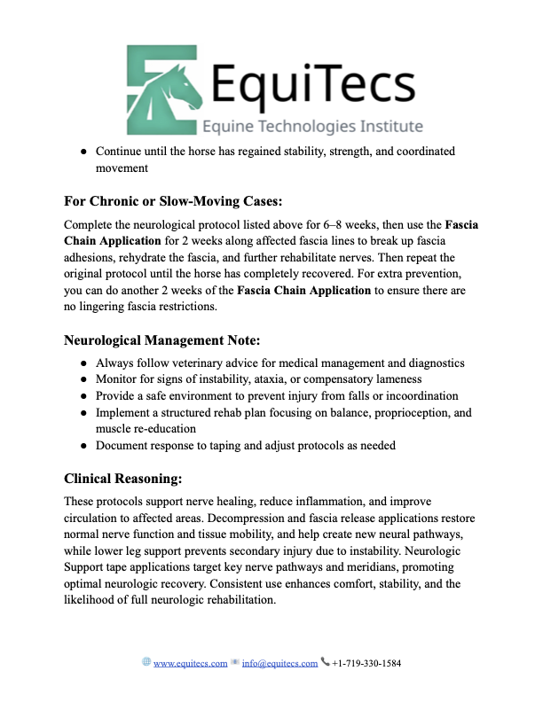 Neurological Disorders Protocol