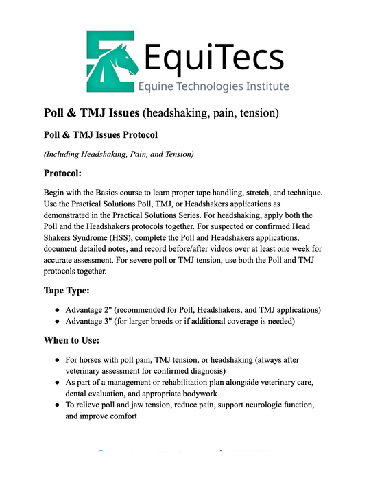 Poll & TMJ Issues Protocol