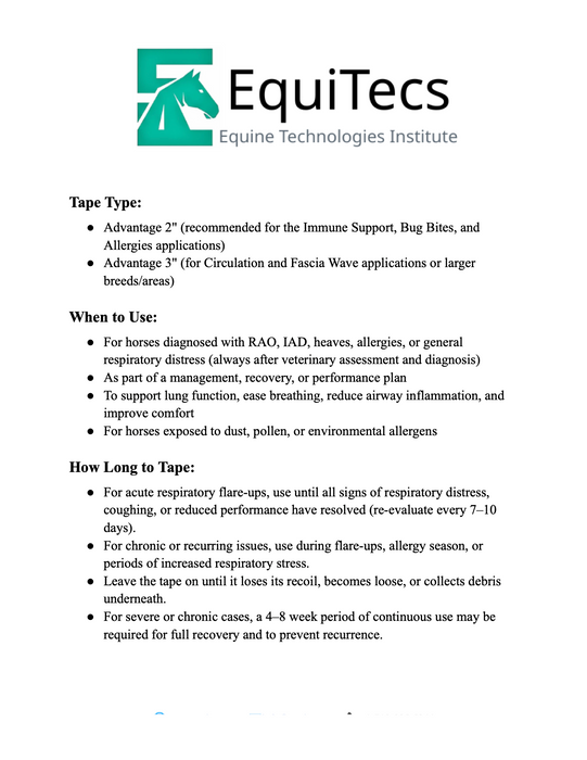 Respiratory Issues Protocol
