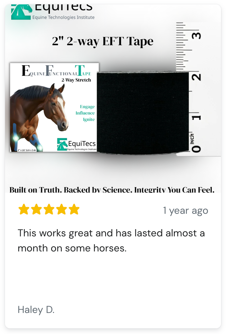 Why EquiTecs Tape Is Different
