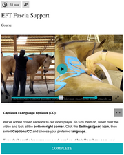 EquiTecs EFT Fascia Support digital course for continuous 24/7 myofascial release and tissue rehydration, targeting chronic stiffness and restricted mobility.
