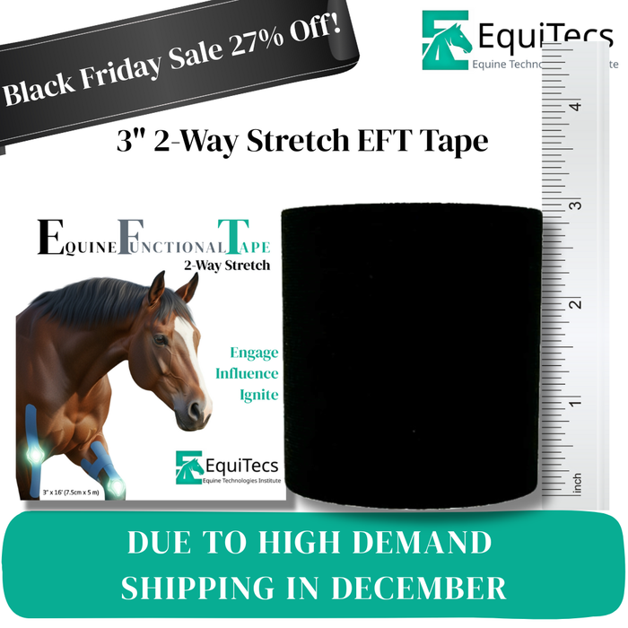 EFT 2-Way 3" Single Roll Black