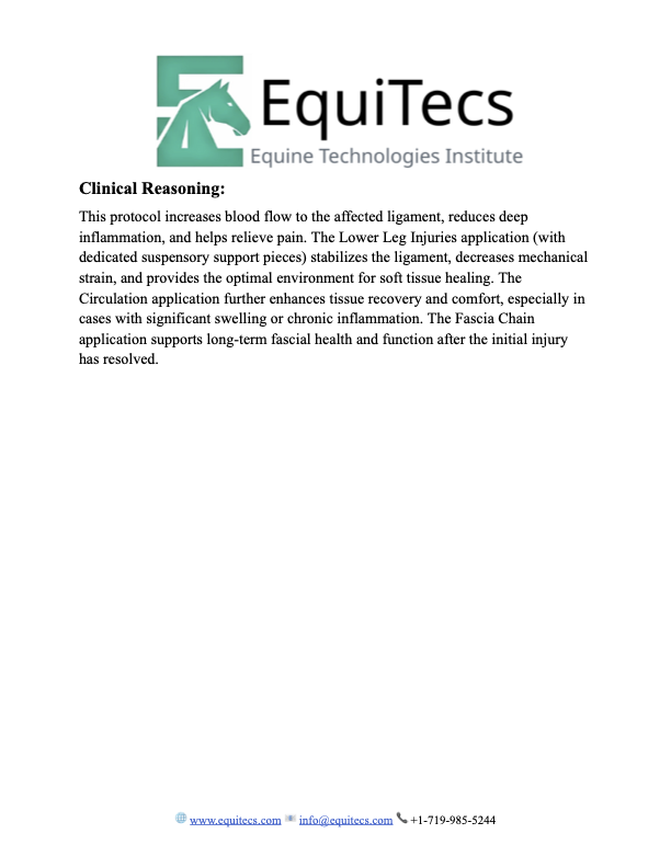 Suspensory Ligament Injuries Signature Bundle