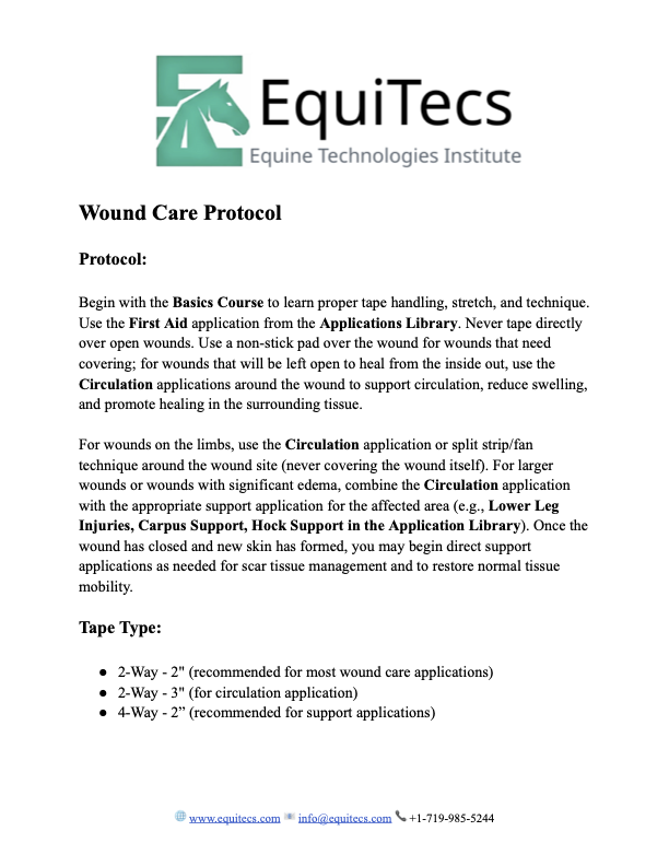 Wound Care Protocol