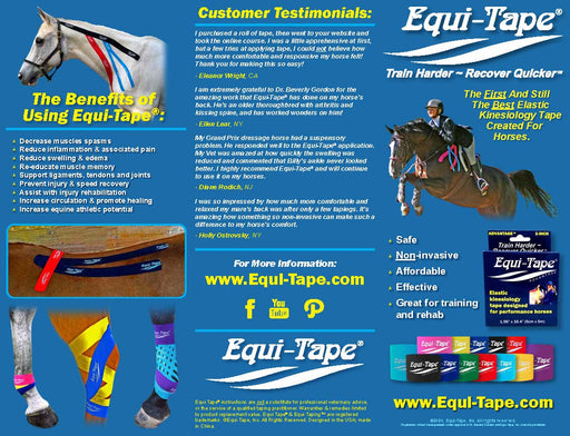 Equi-Tape® Brochure Page 1. 